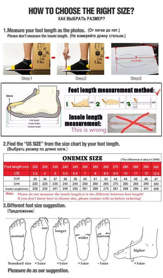 ONEMIX Casual Running Shoes Breathable Summer Jogging Shoes Men Lightweight Women Gym Shoes Outdoor Male Cushion Sports Shoes
